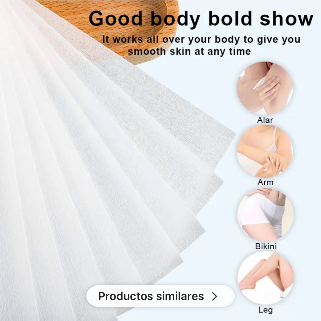 Miniatura 8 de Lienzo Bandas Papel Depilacion 100und